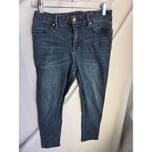 Bandolino Smooth Operator Jeans‎ Women Blue Dark Wash Slim Mid Rise Skinny